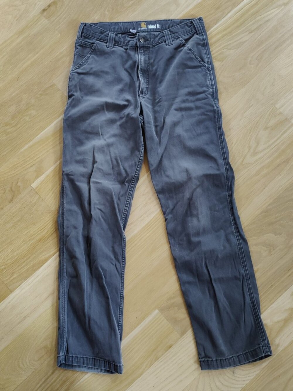 Carhartt Relaxed Fit 34x34 Rugged Flex Gravel Gray Pant